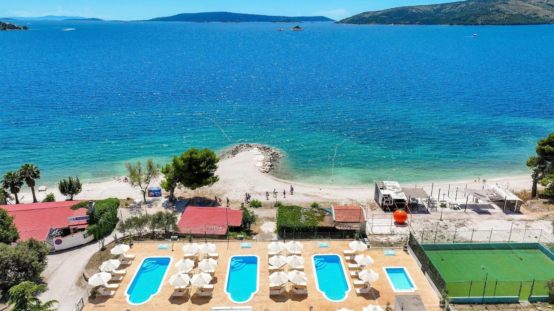 Apartments Medena In Seget Donji, Trogir With Pools