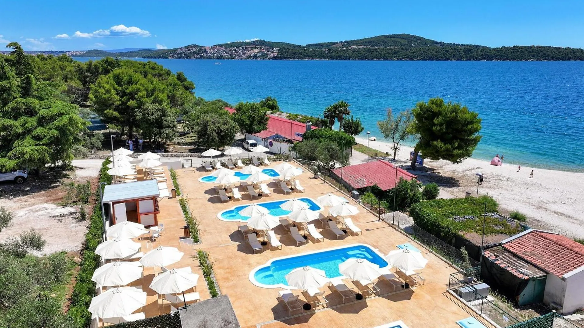 Apartments Medena In Seget Donji, Trogir With Pools Croatia